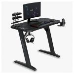 Ігровий стіл SENSE7 Nomad Cybernetic Black 120x60 см-Максимальний Комфорт для Геймерів