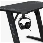 Ігровий стіл SENSE7 Nomad Cybernetic Black 120x60 см - Максимальний Комфорт для Геймерів - Зображення 7