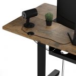 Геймерський стіл SENSE7 Nojo 120x60 Чорний дуб - Зображення 6