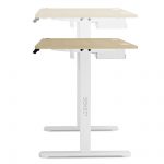 Геймерський стіл SENSE7 Nojo 120x60 біла сосна: Стиль і комфорт - Зображення 4