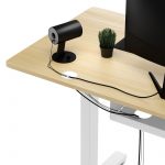 Геймерський стіл SENSE7 Nojo 120x60 біла сосна: Стиль і комфорт - Зображення 7