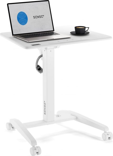Ігровий мобільний стіл SENSE7 білий Компактність