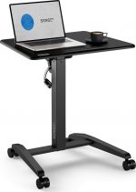 Ігровий мобільний стіл SENSE7 desk Black 70 см x 52 см чорний