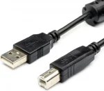 Кабель до Принтера ATCOM  USB 2.0 AM/BM 1.5м чорний