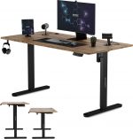 Ігровий стіл SENSE7 Nojo Wenge 140x70 см - Елегантність і комфорт для геймерів у темному відтінку - Зображення 3