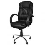 Офісне крісло Malatec 23240, чорна екошкіра - для високої продуктивності та зручності - Зображення 5