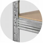 Стелаж металевий складський 3в1 180х90х40см 875кг MEDAS Proffessional (9/11) - Виняткова організація вашого простору - Зображення 3