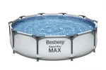 Круглий Каркасний Басейн Bestway 56406 Steel Pro Max (305х76 см) - Просторий басейн для відпочинку на відкритому повітрі - Зображення 2