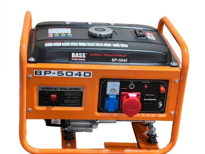 Генератор Бензиновий Bass Polska BP 5040 3.5 кВт 220V/380V - Потужне Джерело Енергії для Великого Споживання