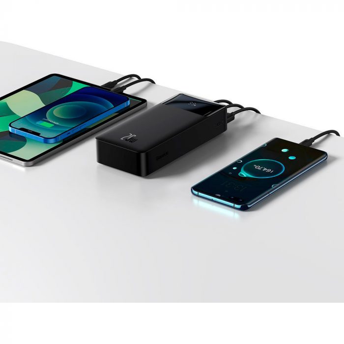 Павербанк Baseus Bipow Digital Display 30000 mAh - Швидка Зарядка для Сучасного Життя - Зображення 4