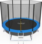 Дитячий Садовий Батут FunFit із Захисною Сіткою і Сходами 312 см - Безпечні Розваги на Дворі