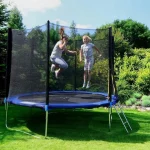 Батут Funfit 252 см з Драбинкою та Захисною Сіткою - Ідеальний Вибір для Активного Відпочинку - Зображення 3