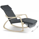 Крісло-качалка Sofotel Suzi сіре - Ідеальне поєднання комфорту та стилю для вашого дому - Зображення 4