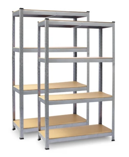 Стелаж металевий складський Plonos 180х90х40см Міцна та зручна організація простору