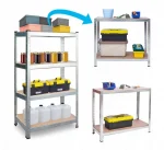 Стелаж металевий складський Plonos 180х90х40см: Надійне рішення для оптимізації простору - Зображення 3