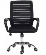 Офісне крісло MemFlow BLACK K10 - комфорт та стиль для сучасного інтер'єру - Зображення 6