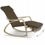 Крісло-качалка Sofotel Suzi коричневе: Елегантність та комфорт у вашому домі - Зображення 2