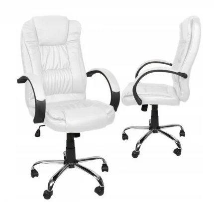 Офісне крісло Malatec 23240 екошкіра: Елегантність і комфорт для вашого робочого простору