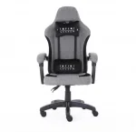 Геймерське крісло Infini System сіро-чорне. Поєднання Стилю, Комфорту та Продуктивності - Зображення 3