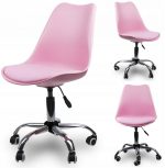 Офісне крісло Chiccot рожевий -Стиль та Комфорт для Вашого Робочого Простору