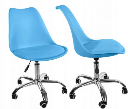 Офісне крісло Chiccot голубий -Елегантність та Комфорт для Вашого Робочого Простору