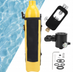 Кисневий балон для підводного плавання об'ємом 0,5 літра жовтого кольору - Зображення 4