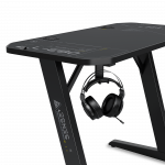 Ігровий стіл SENSE7 Nomad Cybernetic 100x50 см - Компактний та стильний офісний компаньйон - Зображення 7