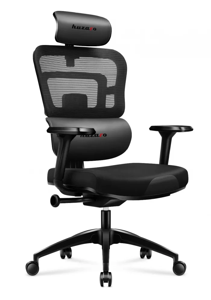 Ігрове крісло Huzaro Combat 7.0 Black Максимальний комфорт та підтримка для тривалих ігор