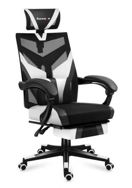 Геймерське крісло Huzaro Combat 5.0 White Ергономіка та стиль