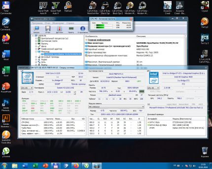 Монітор Samsung SyncMaster + ПК ASUS P8B75-M LX Intel Core i3-3225 8Gb-16Gb RAM Intel HD Graphics 4000 SSD 128Gb Sata 250Gb DVDRW
