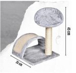 Унікальна Кігтеточка-Лежанка для Кота з Оглядовим Майданчиком на Два Рівні від Memflow – Комфорт та Розваги Вашому Улюбленцю - Зображення 4