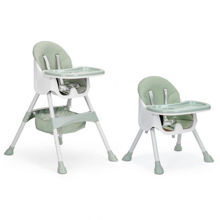 Стільчик для годування 2 в 1 з 5-точковими ременями ECOTOYS HC-823 - максимальний комфорт і безпека - Зображення 4