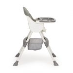 Стільчик для годування 2 в 1 з 5-точковими ременями ECOTOYS, сірий HC-823: Комфорт і практичність для кожного етапу росту вашої дитини - Зображення 3
