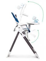 Стільчик для годування ECOTOYS HC301-1904 - Досконалий синтез стилю та зручності - Зображення 4