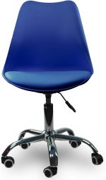 Офісне крісло Chiccot синій-Стильний Дизайн і Максимальний Комфорт - Зображення 2