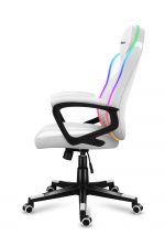Геймерське крісло Huzaro Force 2.5 RGB White Mesh - Елегантність та Комфорт для Вашого Простіру - Зображення 5