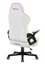 Геймерське крісло Huzaro Force 4.6 White RGB Smart - Ідеальне поєднання сучасного дизайну та комфорту - Зображення 2