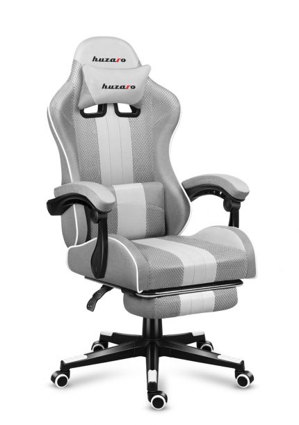 Геймерське крісло HUZARO Force 4.7 White Mesh Стильний дизайн та комфорт