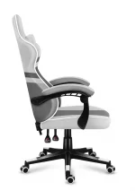 Геймерське крісло HUZARO FORCE 4.4 White Mesh: Стильний білий дизайн та комфорт - Зображення 5