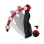 Геймерське крісло HUZARO FORCE 7.9 Black Mesh Поєднання стилю та комфорту - Зображення 6