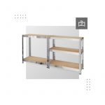 Металевий складський стелаж Gregman Tower 10 150х75х30см - Зображення 8