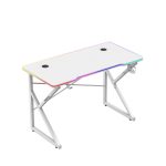 Ігровий стіл Huzaro Hero 1.7 RGB White Зручність та технології - Зображення 2