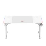 Ігровий стіл Huzaro Hero 3.3 White RGB Максимальний комфорт і функціональність - Зображення 5