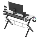 Ігровий стіл Huzaro Hero 5.0 White: Стильний дизайн і зручність - Зображення 5