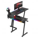 Ігровий стіл HUZARO HERO 6.0 Black RGB - Втілення комфорту та естетики - Зображення 3