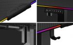 Геймерський електричний стіл Huzaro Hero 8.2 RGB: Інноваційний комфорт і стиль - Зображення 6