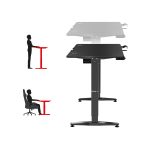 Геймерський електричний стіл Huzaro Hero 8.5: Смарт рішення для геймерів та творчих профі - Зображення 7