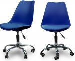 Офісне крісло Chiccot синій-Стильний Дизайн і Максимальний Комфорт