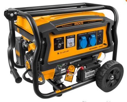 Генератор Бензиновий INGCO GE35006ES 3