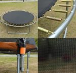 Батут RIPPEY 10FT 312 см з Драбинкою і Захисною Сіткою - Ідеальний Вибір для Активного Відпочинку - Зображення 5